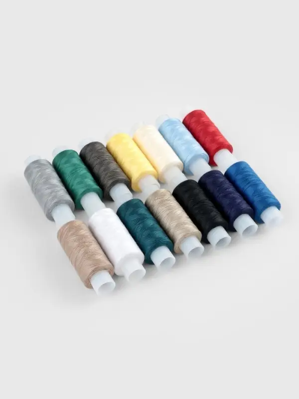 Нитки &laquo;Экстра&raquo; 40/2, 200 м, набор 14 шт., разноцветные