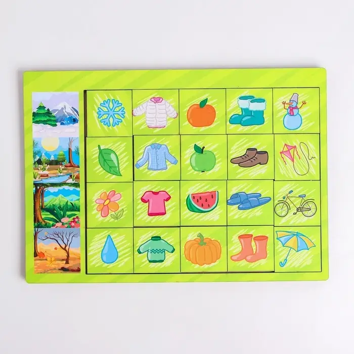 Ассоциации &laquo;Логические цепочки - времена года&raquo;