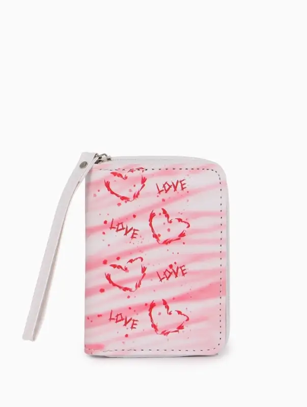Кошелек жен 07-01-01 Июнь2528 сердце, 12*1,5*9 см, 2 отд+отд/молн, д/карт, розовый Кошелек жен 07-01-01 Июнь2528 сердце, 12*1,5*9 см, 2 отд+отд/молн, д/карт, розовый