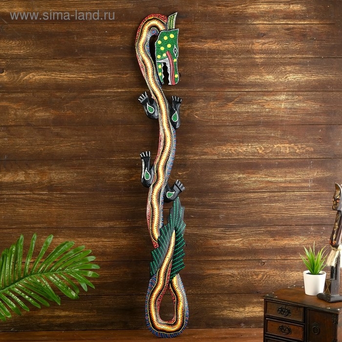 Панно  Панно "Дракон" дерево 95х14х1 см