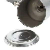 Краскораспылитель пневматический ТУНДРА, до 4 бар, сопло 1.5 мм, верхний бачок 0.6 л