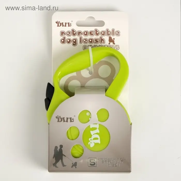 Рулетка DIIL, 3 м, до 10 кг, лента, зелёная