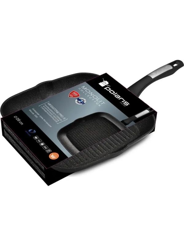 Сковорода гриль Monolit-28 см с антипригарным покрытием