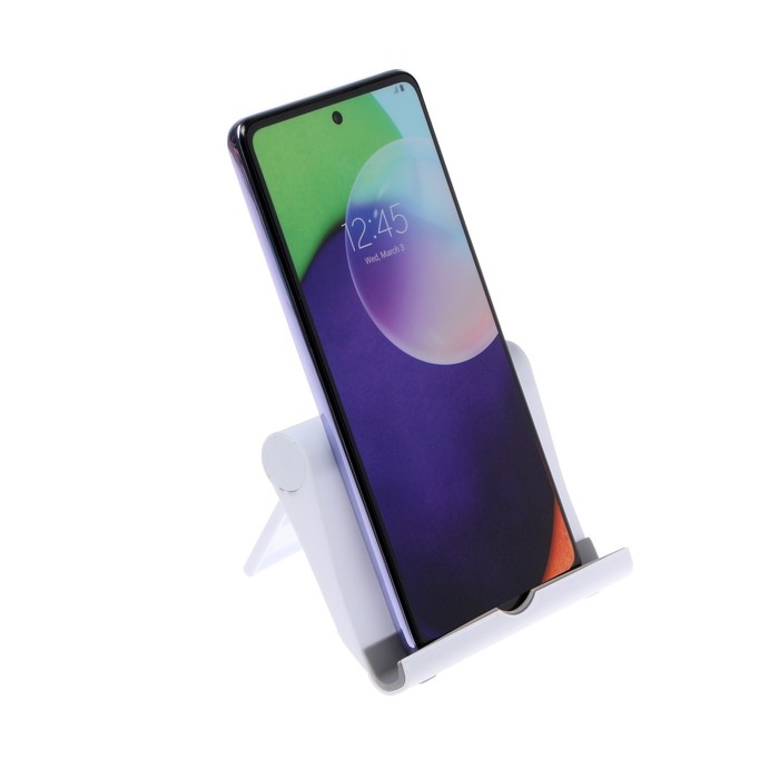Подставка для телефона Luazon, складная, регулируемая высота, белая Подставка для телефона Luazon, складная, регулируемая высота, белая