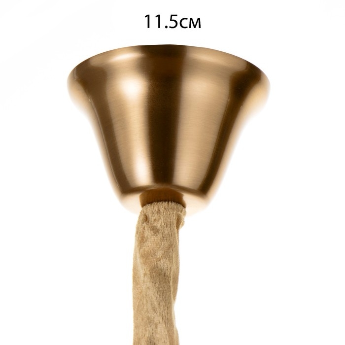 Люстра Люстра "Тронг" 6х40Вт Е14 латунь 58х58х61 см BayerLux