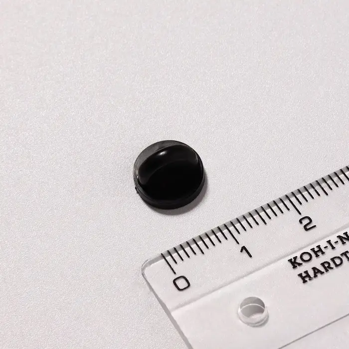 Заглушка для значка, d=1.1 см, (набор 10 шт.), чёрная