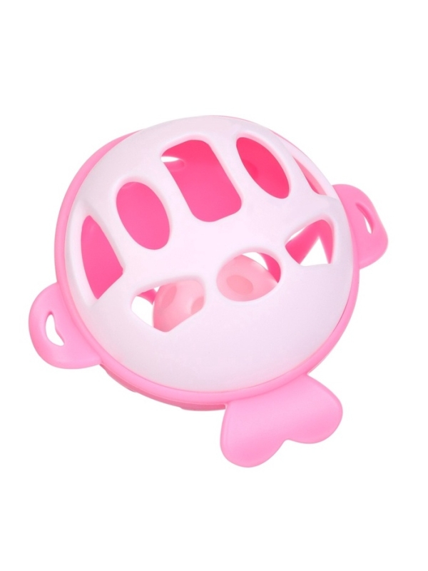 Прорезыватель силиконовый для зубов с погремушкой Крошка Я «Рыбка», в кейсе, розовый Прорезыватель силиконовый для зубов с погремушкой Крошка Я «Рыбка», в кейсе, розовый