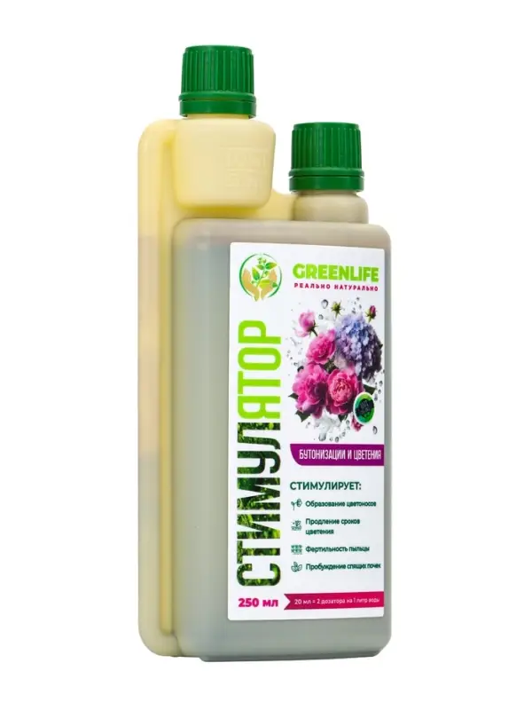 Стимулятор бутонизации и цветения Greenlife, 250 мл