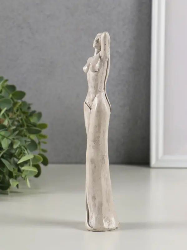 Фигура гипс Фигура гипс "Эстетика" 19,5х5 см, под камень