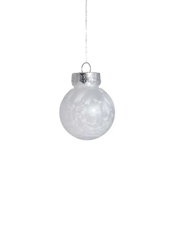 Ёлочные игрушки &laquo;Фелиция&raquo;, шары новогодние, набор 16 шт., d=5 см, белый