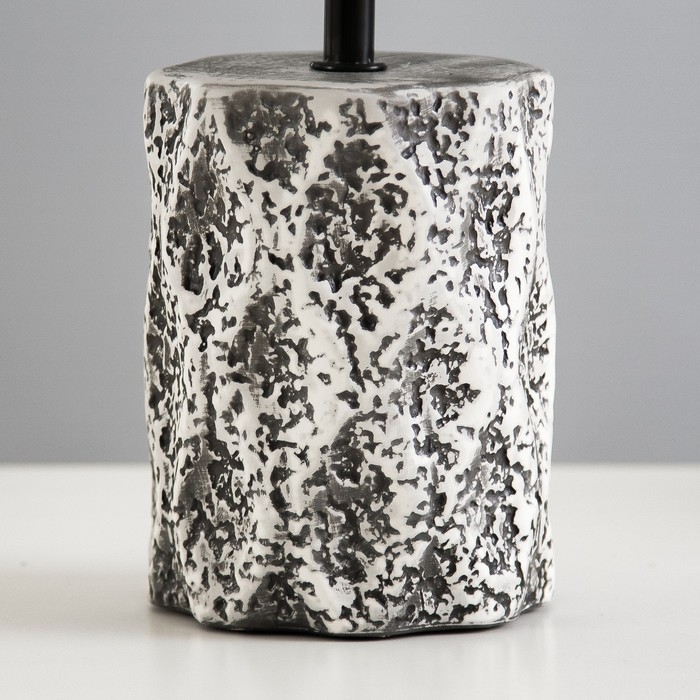 Настольная лампа Настольная лампа "Беверли" Е14 40Вт серый 20х20х32 см RISALUX