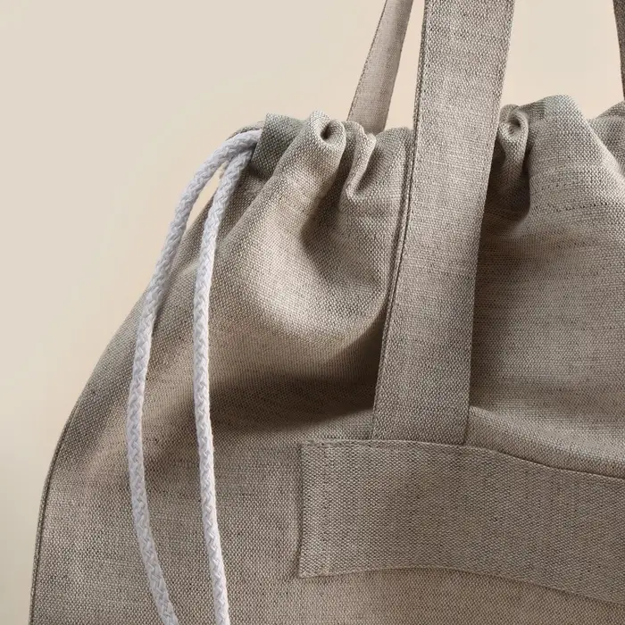 Сумка шоппер небелёный SL HOME Light shopper, 53&times;45 см, 100% лён, 200 г/м2