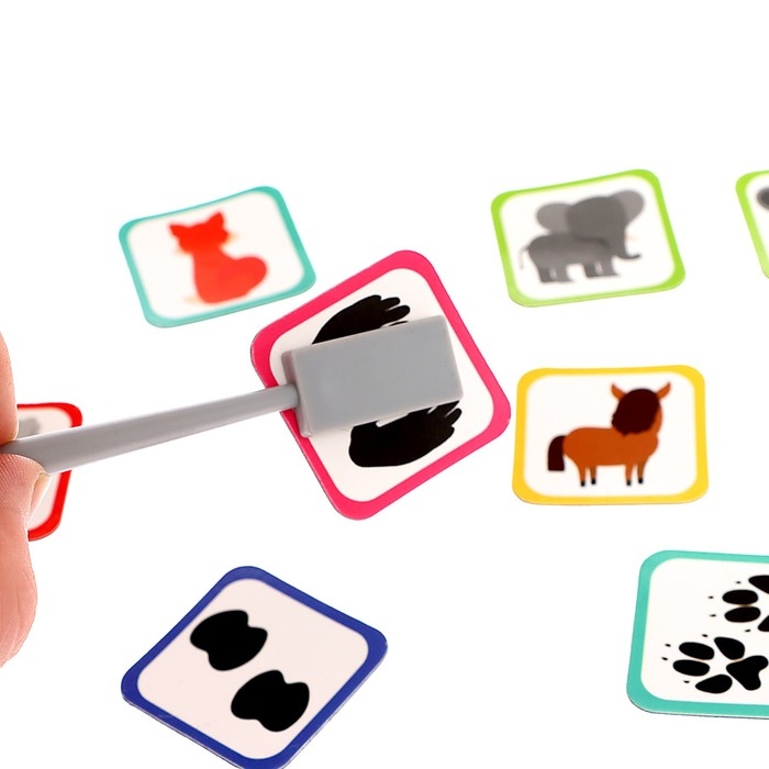 Развивающий набор «Собирай животных», магнитный жезл Развивающий набор «Собирай животных», магнитный жезл