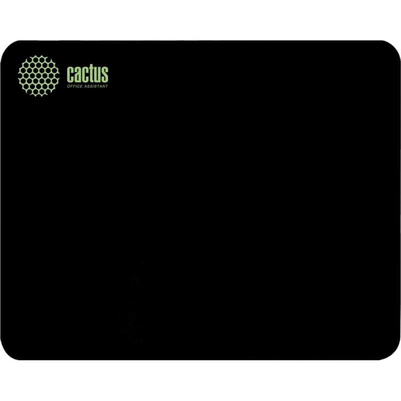 Коврик для мыши Cactus Black черный 220x180x2мм CS-MP-P01XS/CS-MPC-P01XS