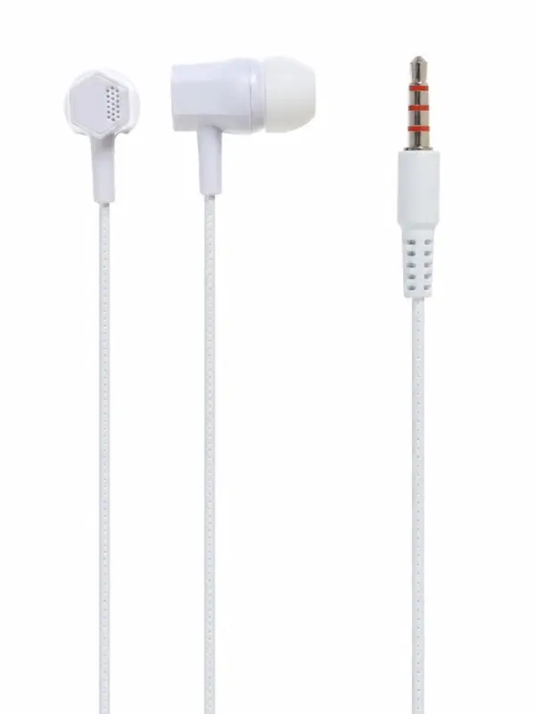 Наушники проводные SY-007, вакуумные, микрофон, Jack 3.5 мм, белые