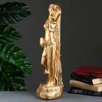 Фигура гипс &laquo;Гречанка&raquo;, под бронзу, 17&times;22&times;56 см