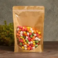 Пакет Zip-lock Крафт с прозрачной стенкой 18 Х 26 + 4 см Пакет Zip-lock Крафт с прозрачной стенкой 18 Х 26 + 4 см