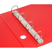 Папка на 4-х кольцах 50мм  красная Россия