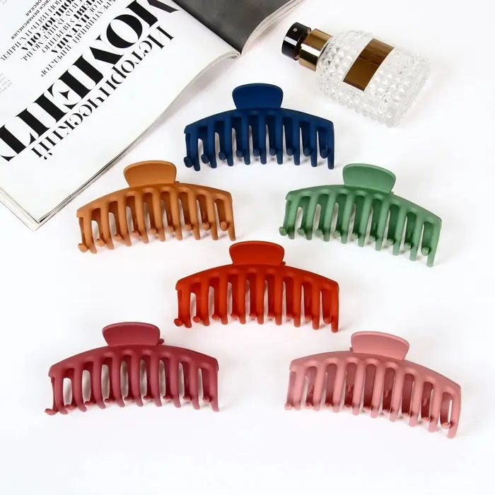 Крабик для волос &laquo;Матовый люкс&raquo;, 10.5 см, МИКС