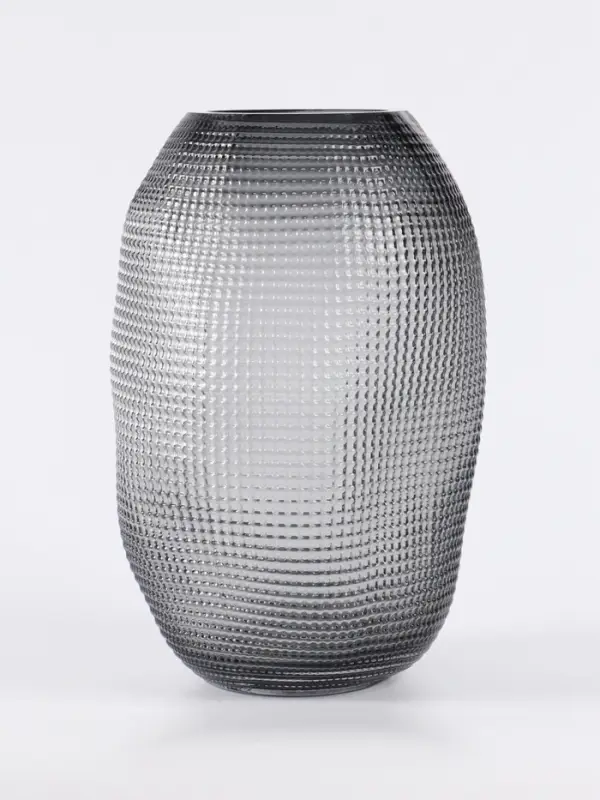 Ваза &laquo;Аллесио&raquo;, 25&times;16 см, стекло, чёрная