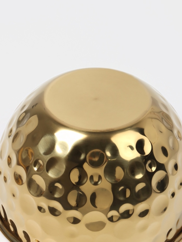 Набор мисок-салатников из нержавеющей стали 16/20/24 см, цвет золотой Набор мисок-салатников из нержавеющей стали 16/20/24 см, цвет золотой