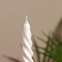 Свеча витая 2,2х2,2х18 см, соевый воск МИКС Свеча витая 2,2х2,2х18 см, соевый воск МИКС