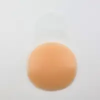 Стикини многоразовые, с подтяжкой, d=6.5 см, бежевые
