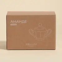 Сахарница SL Home &laquo;Аманде&raquo;, 350 мл, 17&times;11&times;12 см, фарфор, белая