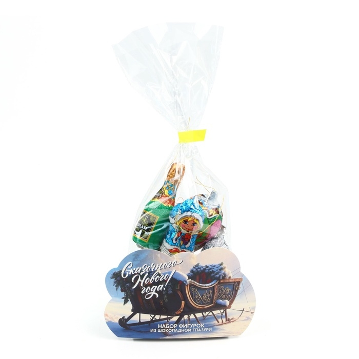 Набор фигурок из глазури «Зимний лес» Набор фигурок из глазури «Зимний лес»