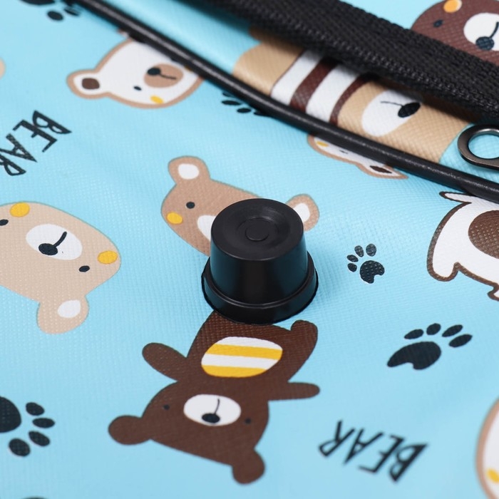 Сумка-переноска каркасная  Сумка-переноска каркасная "Медвежонки" , размер M,  40 х 21 х 27 см