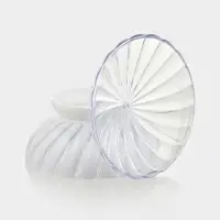 Ваза для фруктов и хлеба Альтернатива &laquo;Грация&raquo;, пластик, 1.5 л, h=14.5 см, d=21 см, белый