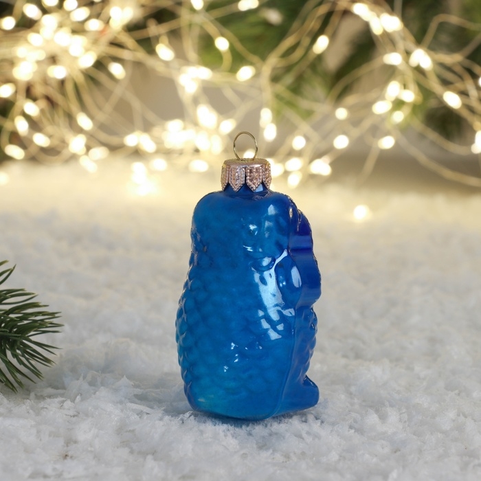 Ёлочная игрушка Ёлочная игрушка "Совенок-ничего не вижу" 8 см