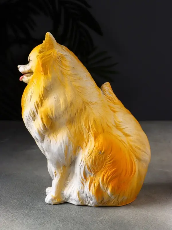 Фигурка полистоун &laquo;Щенок Шпиц&raquo;, 23&times;10&times;15 см