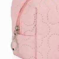 Косметичка дор Цветок 17*6*9, отд на молнии, розовый