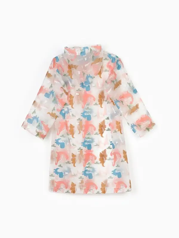 Дождевик детский &laquo;Дино&raquo;, рост 125-155 см