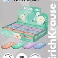 Ластик ErichKrause Pastel Bloom, 54&times;24&times;10.3 мм, синтетика, микс