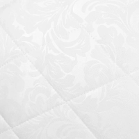 Подушка Luscan 50х70 см стеганая микрофибра, с цветным кантом