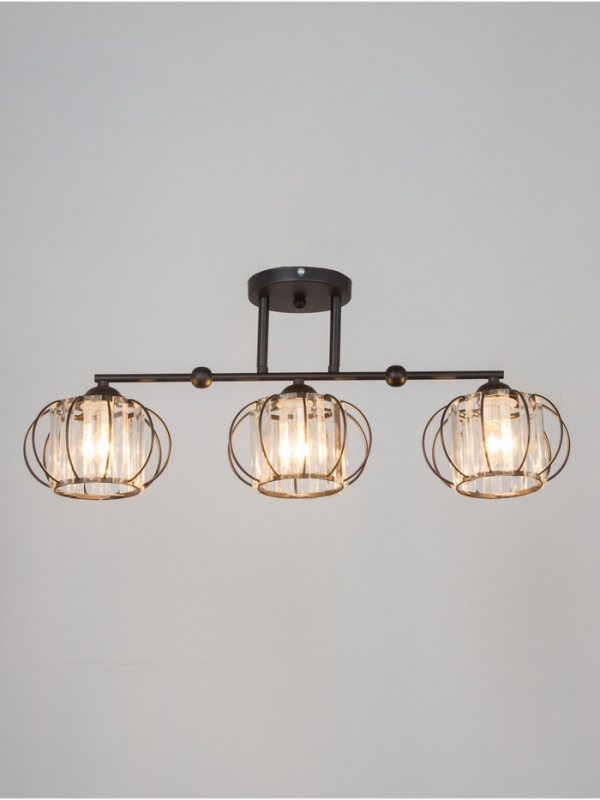 Люстра Люстра "Лорд" 3х40Вт Е27 черный