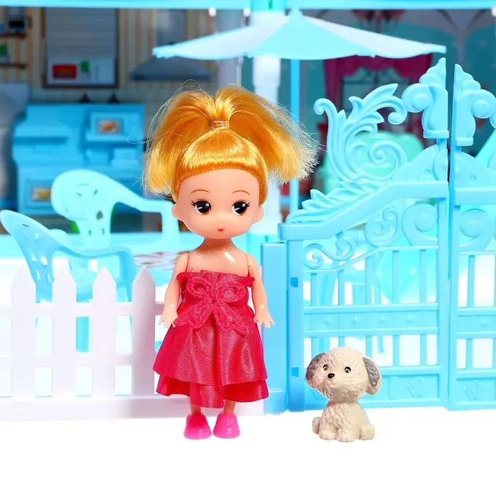 Дом для кукол &laquo;Зимний дворец&raquo; с куклой, питомцами и аксессуарами