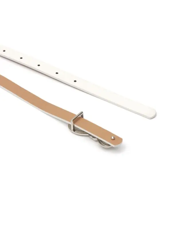 Ремень женский &laquo;Бант&raquo;, серебристая пряжка, 1.5&times;110 см, гвоздик, белый