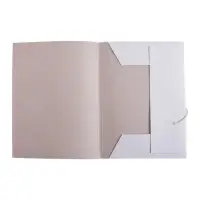 Набор папок для бумаги с завязками Calligrata, 320 г/м&sup2;, картон немелованный, до 200 листов, 10 штук