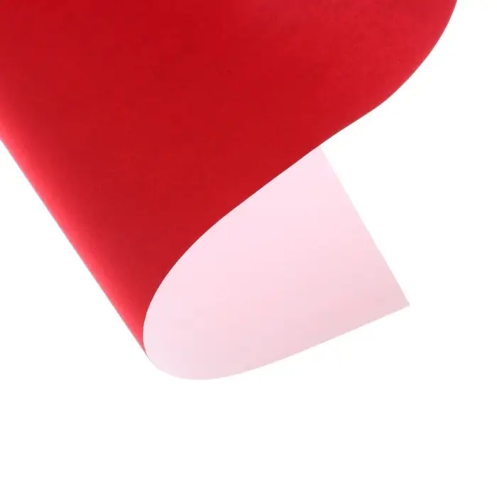 Набор бумаги бархатной А4, 5 листов, 5 цветов, плотность 110 г/м&sup2;