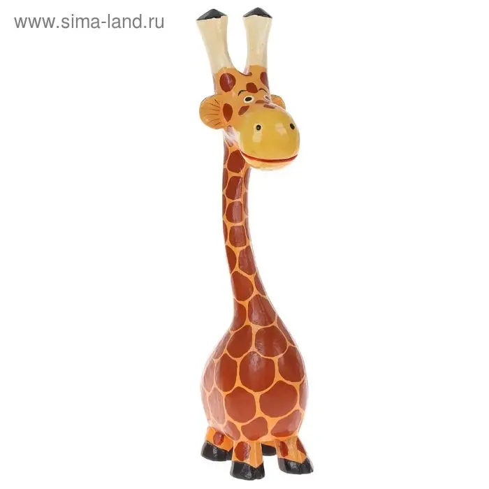 Сувенир дерево "Жираф-толстячок" 50х16х10 см Сувенир дерево "Жираф-толстячок" 50х16х10 см