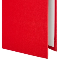 Папка-регистратор  75мм, 10шт/уп, красный,ПБП1,карм.кор