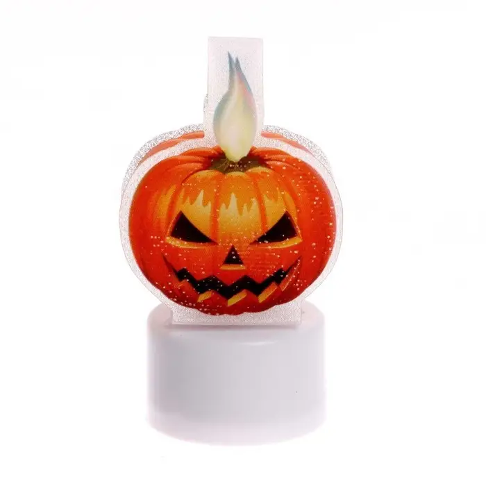 Свеча светодиодная «Хэллоуин», МИКС