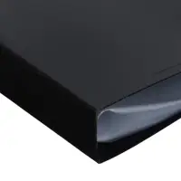 Папка с 20 вкладышами А3, 800 мкм, Calligrata, текстура &laquo;песок&raquo;, чёрная