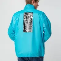 Ветровка из нейлона Surf 210 бирюзовая, размер XXL