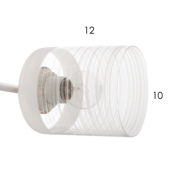 Люстра Люстра "Андо" 4хЕ27 40Вт бело-золотой 50х39х26 см