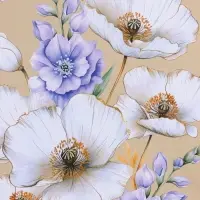 Пакет подарочный ламинированный "Цветочное настроение" 26 х 12 х 32 см