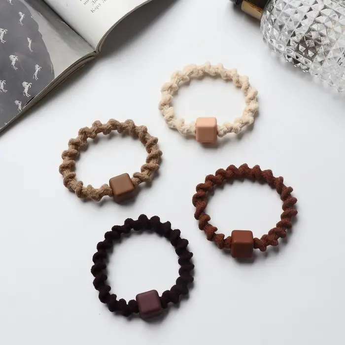 Резинка для волос Резинка для волос "Кларис" кручение куб, 5 см, микс